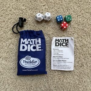 MATH DICE GAME